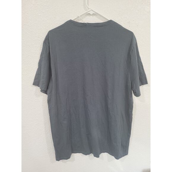 Everlane‎ Uniform Adult V Neck T-Shirt size Large Gray - Picture 2 of 4